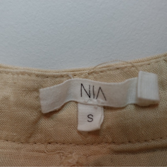 NIA Linen-Blend Two Piece Set – Size Small (Top + Skirt) - Picture 5 of 7